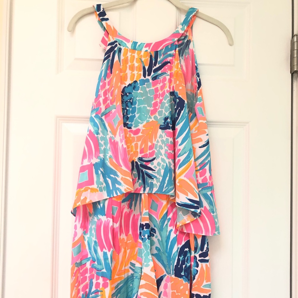 LILLY PULITZER GOOMBAY SMASHED EDONA ROMPER